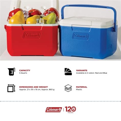 coleman electric cooler box|coleman cooler size chart.